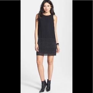 ASTR Embellished Hem Shift Dress. XS.